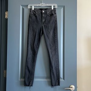 Joe’s high rise skinny ankle jeans